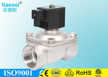 Normal Closed 24 Volt Ac Solenoid Valve , 145 PSI NBR Seal Water Purifier Solenoid Valve For Low Pressure System