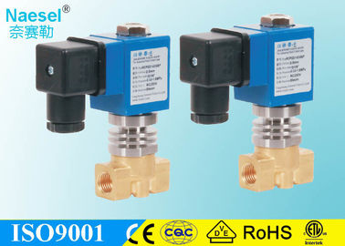 Compact Steam Diaphragm Solenoid Valve , PEEK Seal 24vac Solenoid Valve